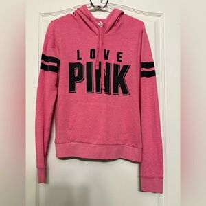 PINK Victoria's Secret Women's Sweater - Pink and Black